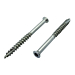 Reisser vlonderschroeven TS-A2 - Torx RVS A2 - 5,5x60 - 180 stuks - Ruspert Silver