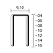 Union nieten V-08CN-S 8mm 12000 stuks