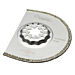 Qblades SL30 multitool diamant segmentzaagblad Steen en Beton 75mm  (Starlock)