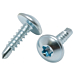 Zelfborende schroeven met flenskop torx 4,2x25 verzinkt 100 stuks