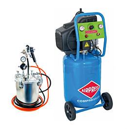 vroegrijp Universiteit definitief Airpress verfspuit set incl. compressor. Voor 17:30 besteld, morgen... vroegrijp Universiteit definitief Airpress verfspuit set incl. compressor. Voor 17:30 besteld, morgen...