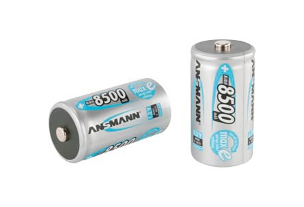 Ansmann oplaadbare batterijen type D 8500mAh – 1 stuks