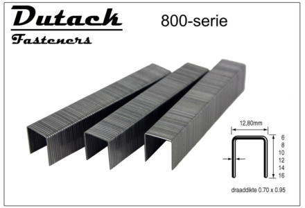 Dutack nieten 812 Cnk gegalvaniseerd 10.000 stuks