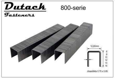 Dutack nieten 812 Cnk gegalvaniseerd 10.000 stuks