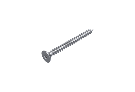Spaanplaatschroeven 5x45 voldraad RVS A2 100 stuks