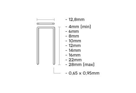 Union nieten A-10CN-L 10mm 7500 stuks