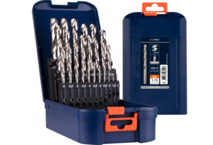 Metaalborenset HSS-G geslepen 25 delig