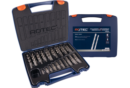 Rotec 170 delige geslepen boren set HSS-G