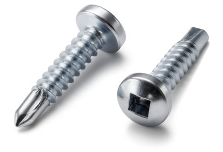 Zelfborende schroeven bolkop square drive verzinkt 4,2x32 200 stuks