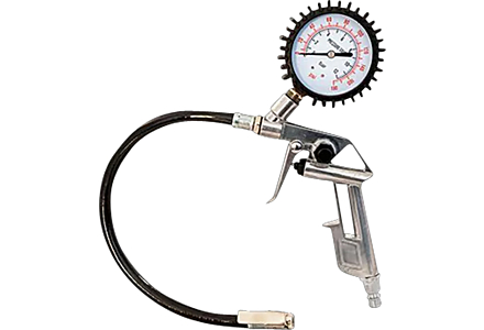 Airpress bandenpompslang met manometer