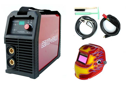 Contiweld Contiman-160-BM MMA lasinverter met gratis automatische lashelm