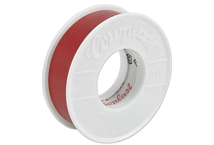 PVC isolatietape rood 15mmx25 meter