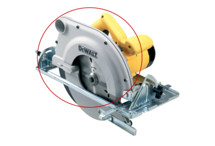 Beschermkap DeWalt D23700 cirkelzaag