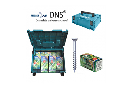 Reisser DNS plus schroeven assortiment in M-box - 4000 delig