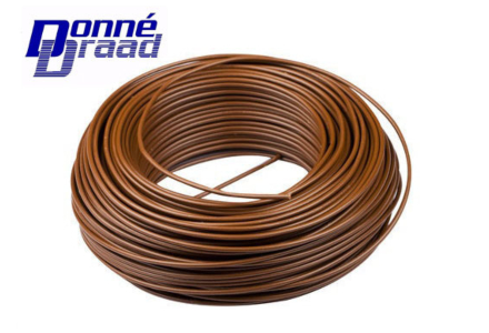 VD draad Donné 2.5mm² bruin 100 meter