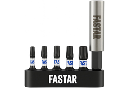 Fastar impact bitset torx 25mm + bithouder
