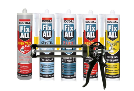 Soudal Fix ALL proef pakket + gratis kitspuit