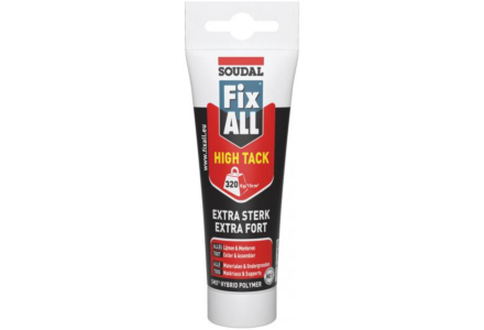 Soudal Fix all high tack wit - tube 125ml