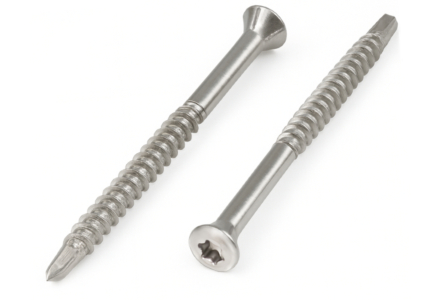 Glaslatschroeven met boorpunt 3,2x40 torx RVS - 200 stuks