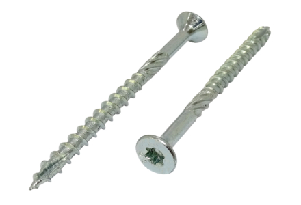 Houtbouwschroeven verzinkt 5x90 - 200 stuks