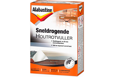 Alabastine sneldrogende houtrotvuller 465 gram