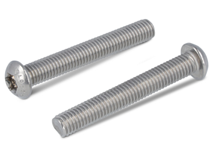 Metaalschroeven ISO 7380-1 RVS A2 TX30 M6x16 - 200 stuks