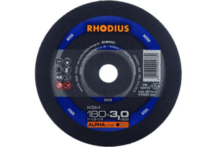Rhodius KSM doorslijpschijf 180x3 mm