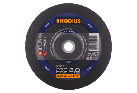 Rhodius KSM doorslijpschijf 230x3 mm staal