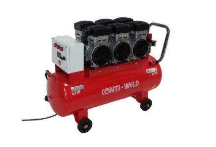 Conti-Weld olievrije geluidsarme compressor LBWM 100 liter 8 bar