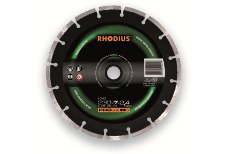 Rhodius LD40 diamantzaagblad 230mm