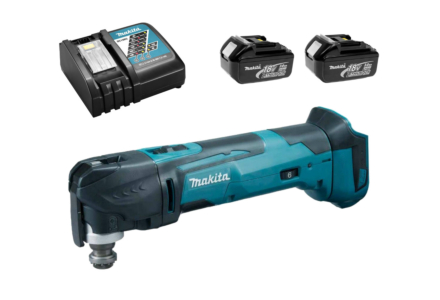 Makita DTM51 accu multitool + 2x 18V 3.0Ah accu