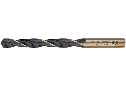 Rotec HSS Spiraalboren 'precise' 4,5 mm. DIN 338 V.E. 1 stuk