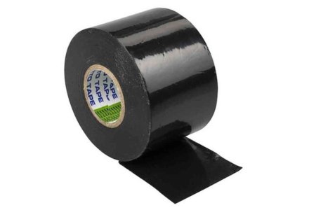Nitto plastic tape 0.19x50x20m zwart