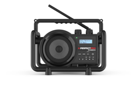 Perfectpro DABBOX digitale bouwradio oplaadbaar