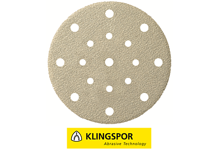 Klingspor schuurschijven klitteband - PS33 GLS51 Ø150mm 17 gaten korrel 60