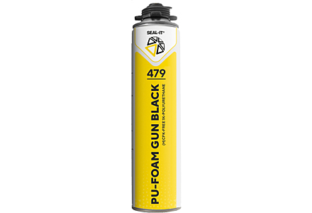 Seal-it 479 purschuim zwart 690ml