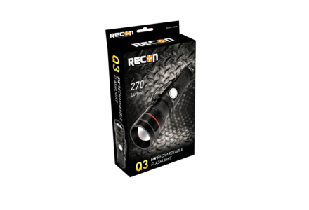 Recon Q3 oplaadbare led zaklamp mini 270 lumen