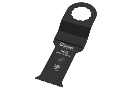 Qblades SC15 28x60mm multitool Bi-metalen zaagblad Hout en Metaal (SuperCut)