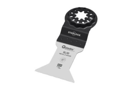 Qblades SL10 44x55mm multitool Bi-metalen zaagblad Hout en Metaal (Starlock) 10+1 gratis