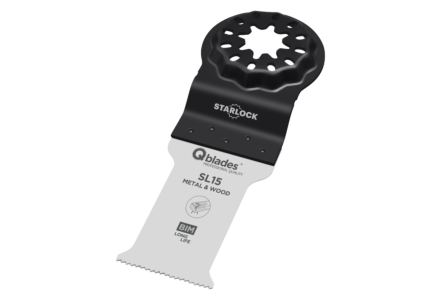 Qblades SL15 32x50mm multitool Bi-metalen zaagblad Hout en Metaal (Starlock)