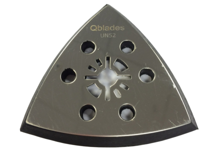 Qblades UN52 multitool Schuurvoet Driehoek geperforeerd - 93mm  (Universeel) per 2-stuks