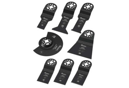 Qblades UN90 multitool set Hout en Metaal Compleet 8-delig (Universeel)