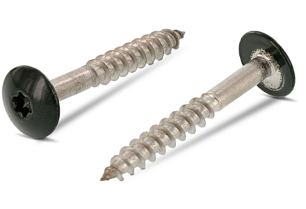 Schroeven voor Trespa® RVS A2 4,8x32 RAL 6009 Dennengroen 100 stuks