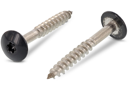 Schroeven voor Trespa® RVS A2 4,8x50 RAL 7016 antraciet 100 stuks