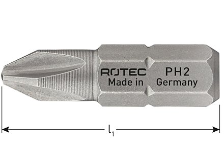 Rotec Pro bit 25mm PH3