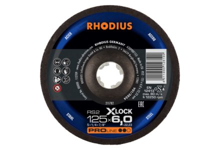 Rhodius afbraamschijf RS2 Xlock 125x6mm