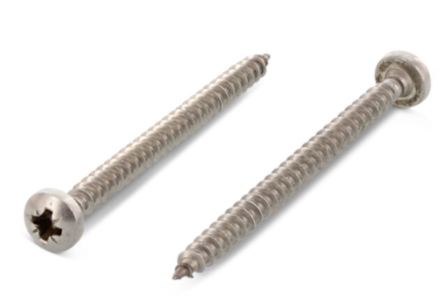 Spaanplaatschroeven RVS bolkop 3,5x25 pozidrive 500 stuks