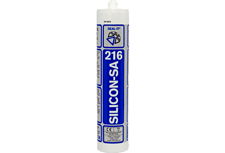Connect products Seal it 216 SA siliconenkit transparant grijs 310ml