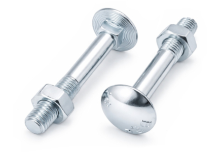 Slotbouten DIN 603/555 verzinkt M 12x50- 50 stuks