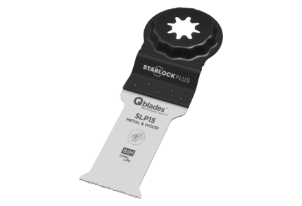 Qblades SLP15 28x60mm multitool Bi-metalen zaagblad Hout en Metaal (Starlock plus)